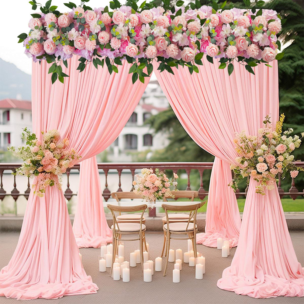 2025 nueva fila de flores de boda 1 escena de boda de la serie Meisen, pasarela de diseño de la escena de la boda, flores falsas, suministro transfronterizo