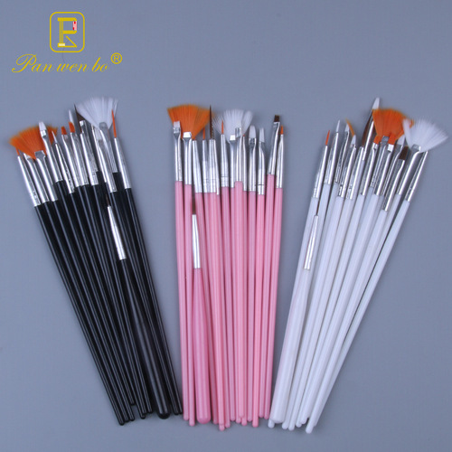 Art painting outline pen wholesale border pen watercolor acrylic brush nail art 15-piece tool set widely used 