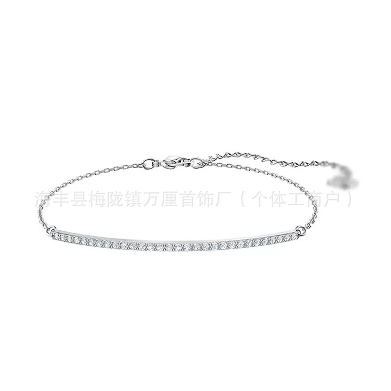 微笑手链【白金色】