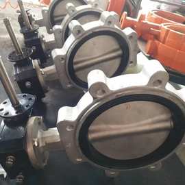 LTD371X-16P 涡轮不锈钢软密封对夹凸耳蝶阀图片