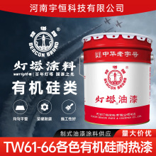 北新灯塔制式航空油漆涂料 TW61-66各色有机硅耐热漆 自干型