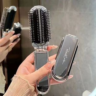 Cross-border explosions portable electroplating folding comb airbag cushion comb women's special men's massage comb factory wholesale