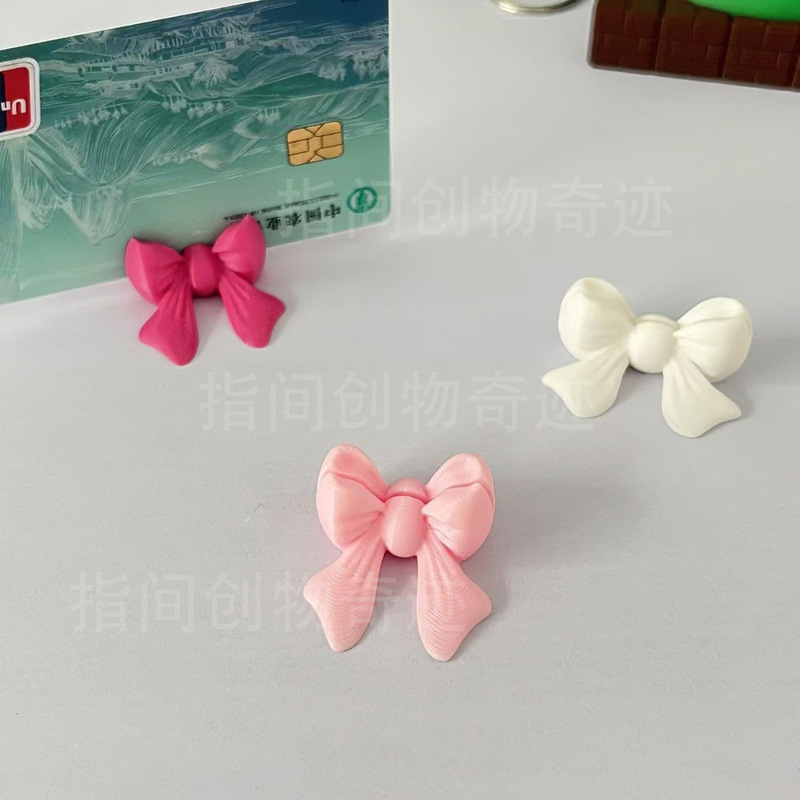 Cross-Border New Product 3D Printed Cute Bow-Shaped Photo Memo Display Stand Home Bedroom Photo Holder Cross-Border New Product 3D Printed Cute Bow-Shaped Photo Memo Display Stand Home Bedroom Photo Holder