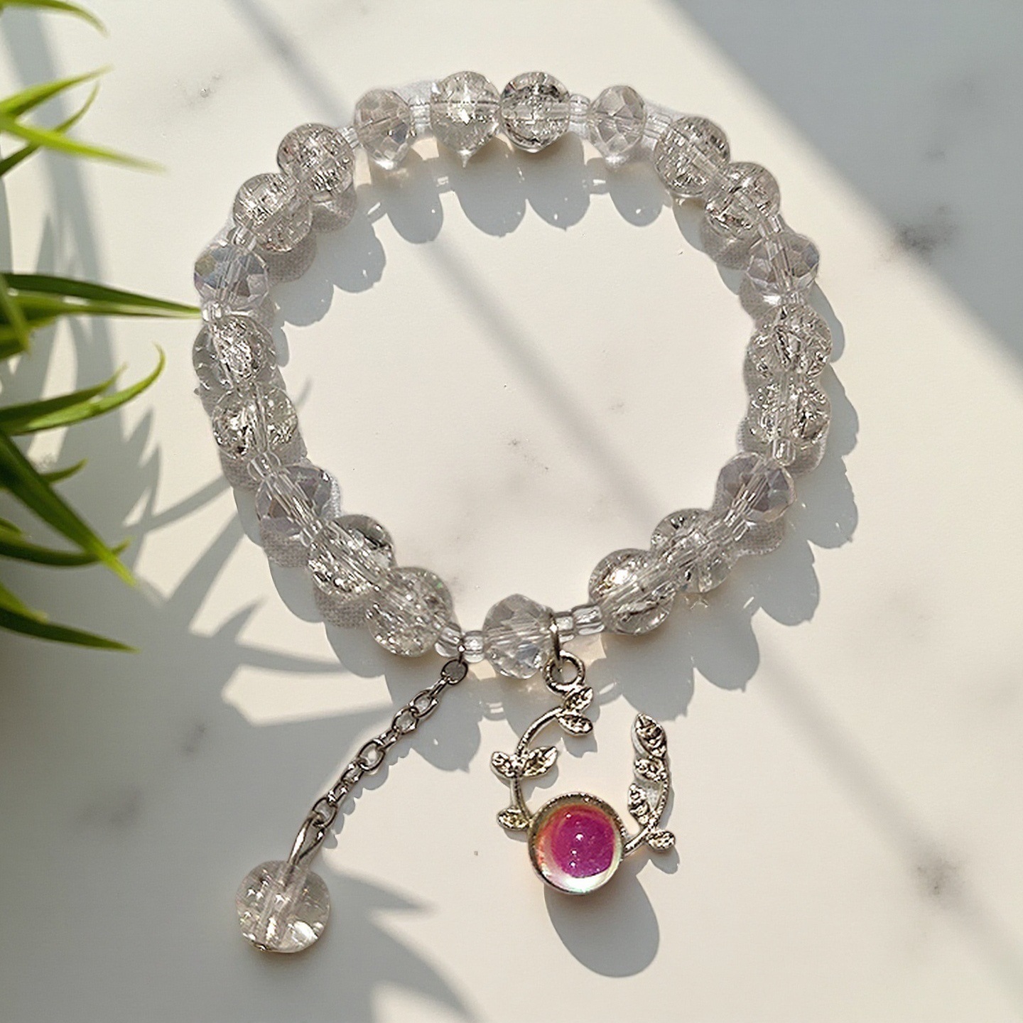 AD21 화이트 앤틀러 팔찌