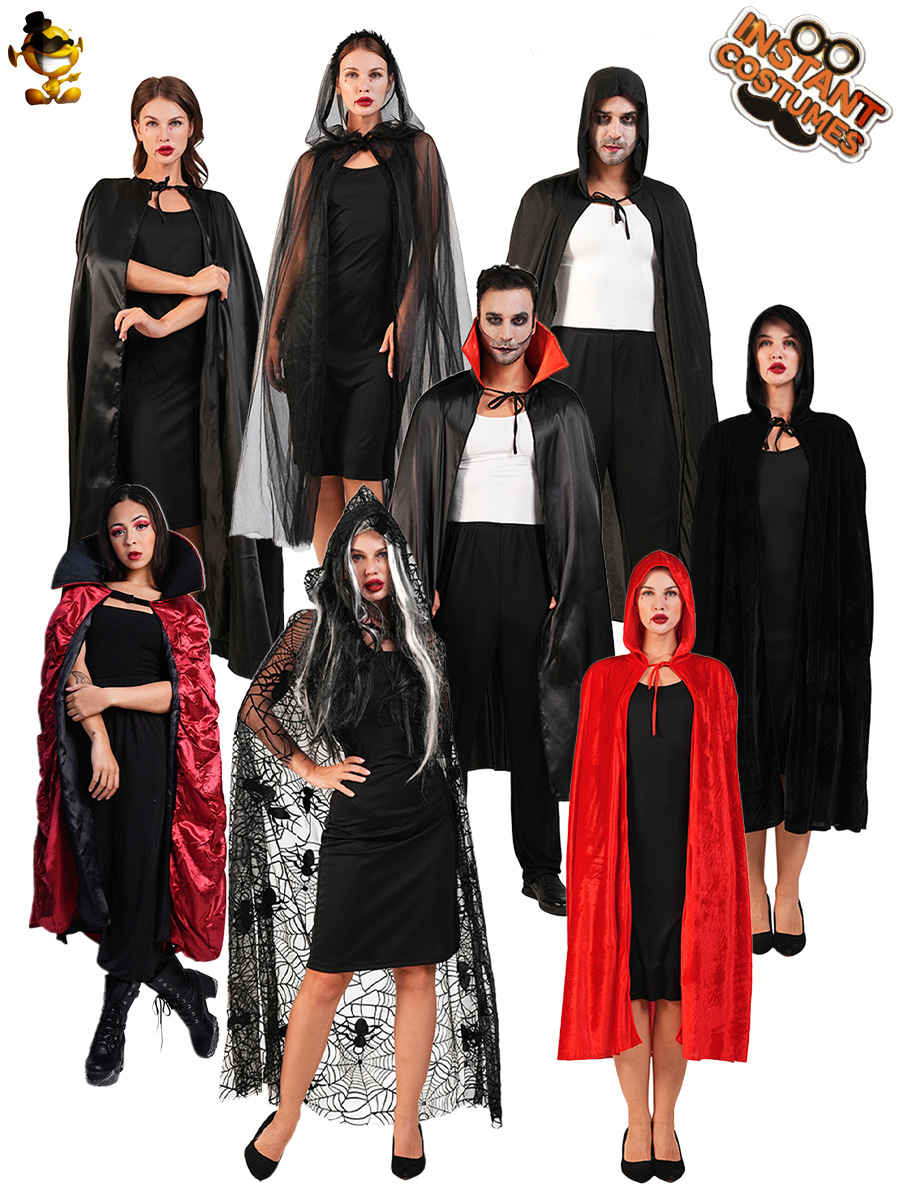 Disfraces de Halloween Horror Vampiro Capa Disfraces de escenario Jugues de rol Fantasmas Festival Disfraces de espectáculo Transfronterizos image 3