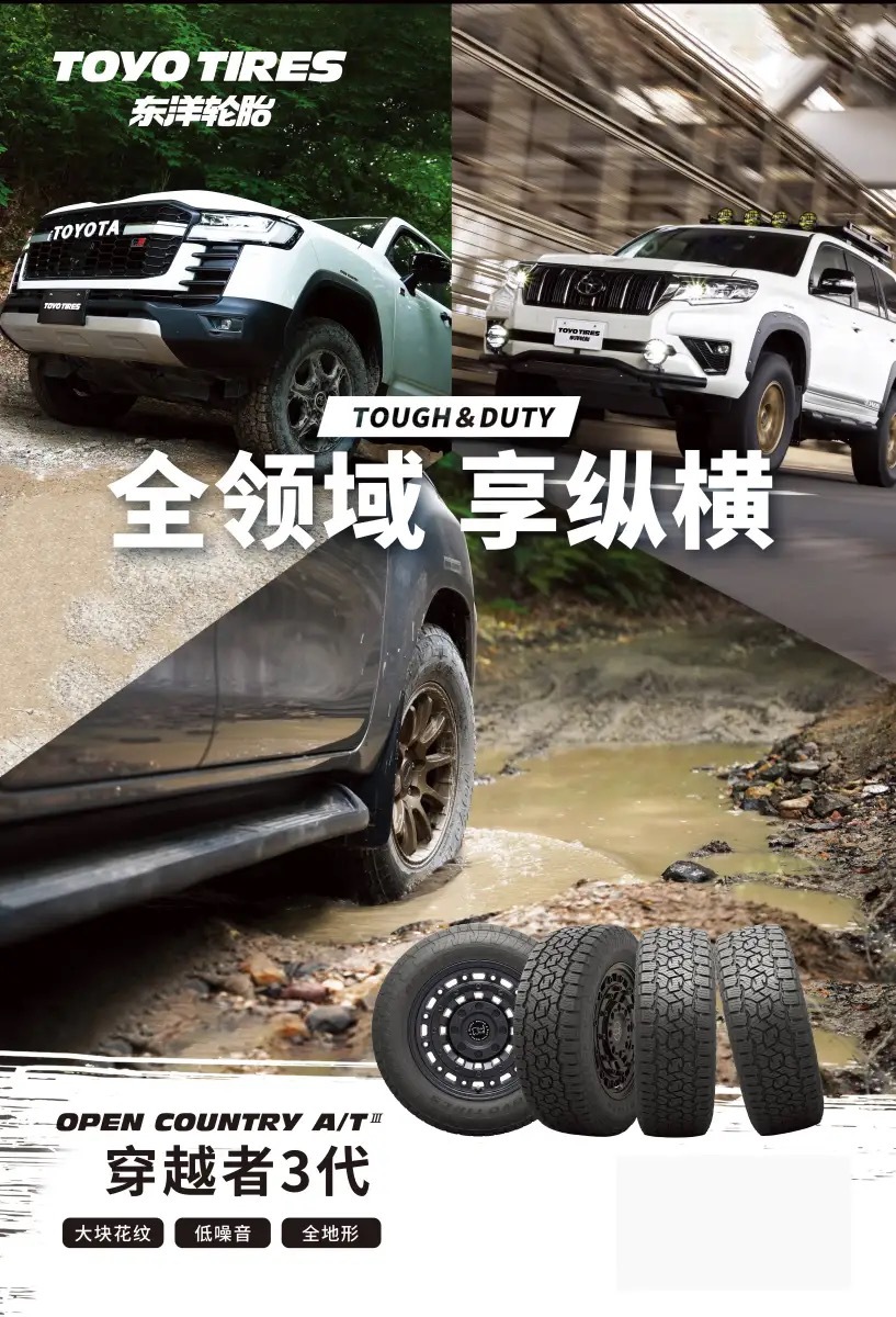 Toyo/Toyo at Off-Road 235 265 275 285/60 70R16R18R20 Opa3G Imported Tires