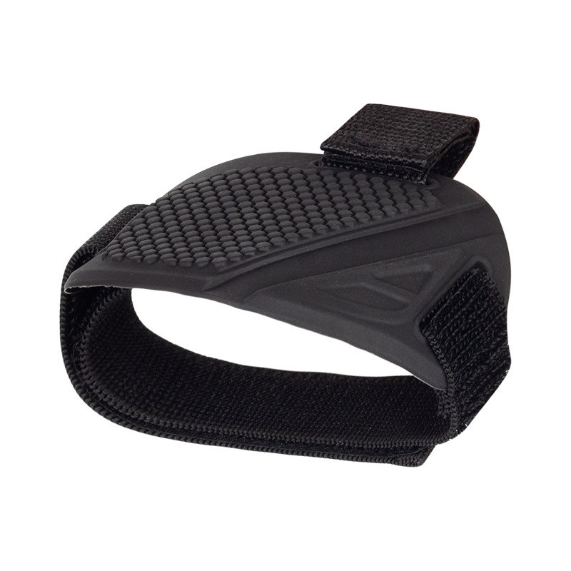 cubierta de zapato de cambio de marcha de motocicleta cubierta de protección de engranaje cubierta de goma cubierta de varilla universal antideslizante y resistente al desgaste cubierta de zapato de velcro