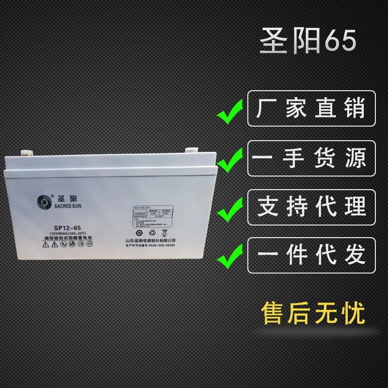 蓄电池圣阳SP12-100铅酸免维护12V100AH 直流屏专用ups电池