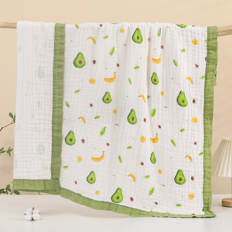 녹색 아보카도 - 와이드 브림