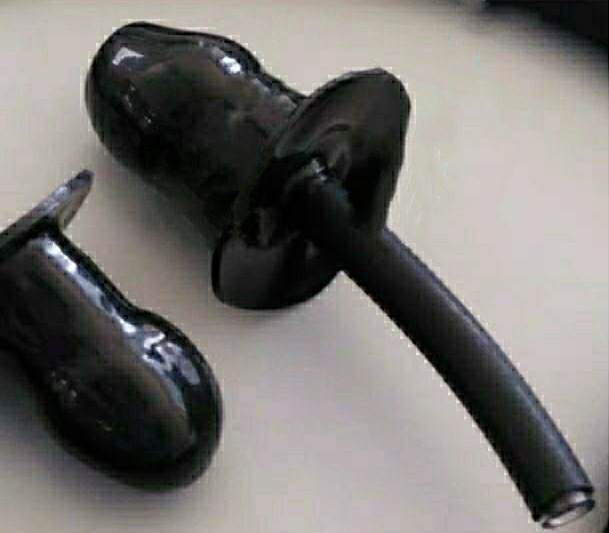 입 플러그가 있는 호흡관 [별도]