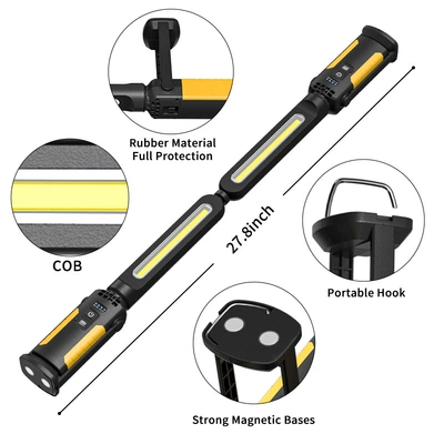 İşçi projektorları repair light, long battery life, magnetic