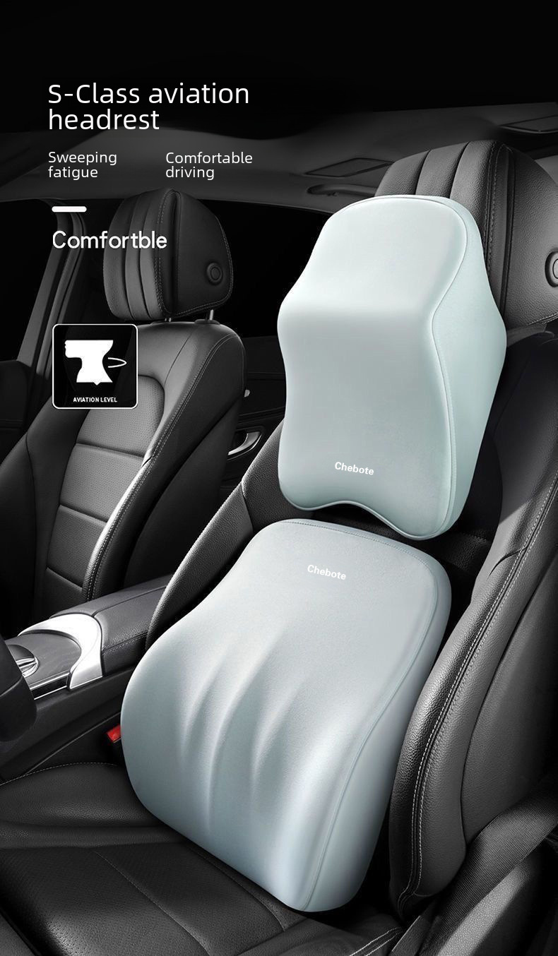 Car headrest shoulder pillow car pillow neck pillow car pillow car pillow car memory cotton neck pillow waist cushion wholesale_voghion.com