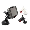 Small rotating phone holder for car, transport
