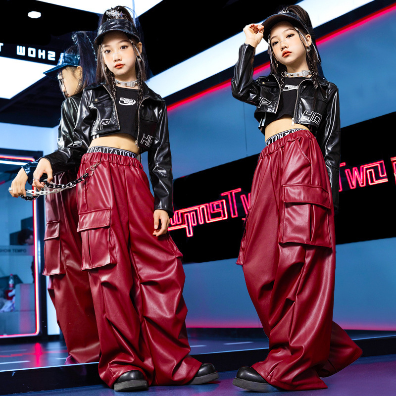 Rap Hip Hop Cycling Hiphop Jazz Dance Costumes For Girls Motor