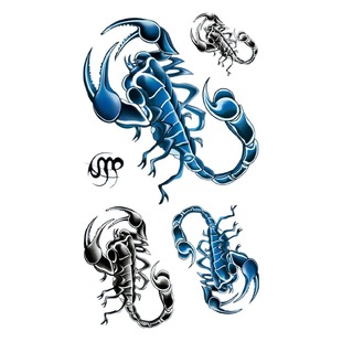 Factory Direct flower arm tattoo stickers flower painted tattoo stickers dark skull personality simulation temporary tattoo stickers