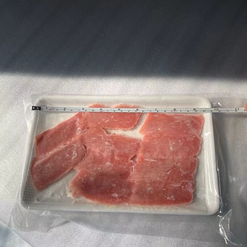 Tuna Slices, Sashimi Sushi Dishes, Fresh Deep-Sea Frozen Sashimi, Large-Eye Tuna Slices, Seafood