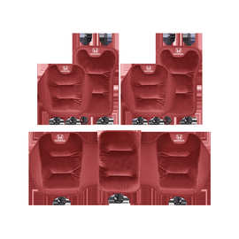 适用本田汽车坐垫雅阁冠道crv/xrv/urv法兰绒冬季座垫车内饰用品