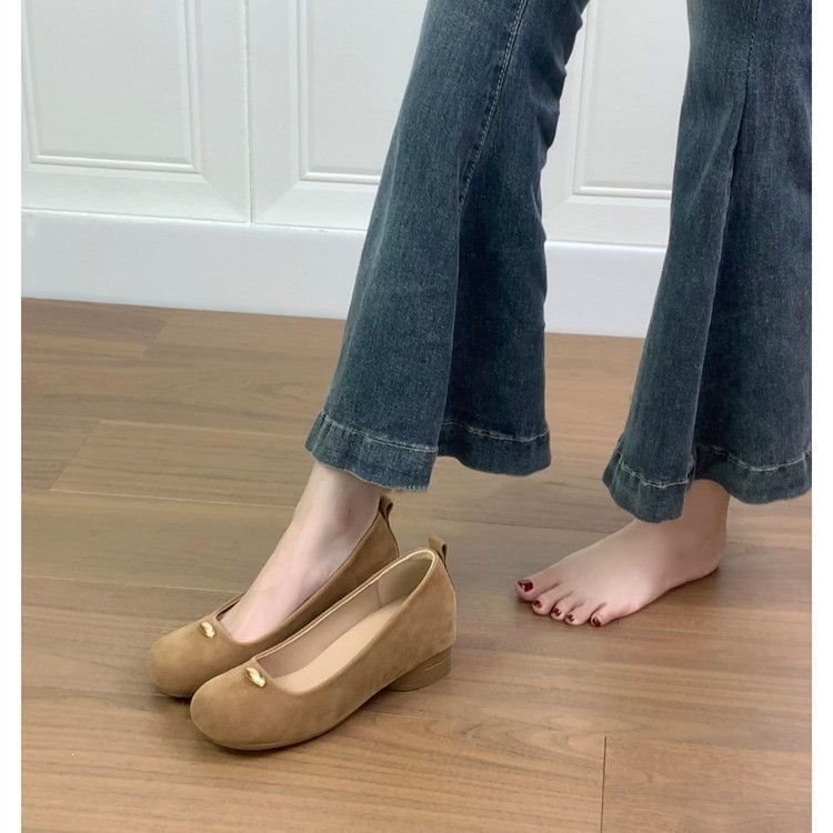 Women's Height-Increasing Shoes for Petite Women, Cheap, Fashionable, Lightweight, Versatile, Suitable for Wearing Outside, Paired with Skirts, High Heels, Slip-On, Soft Sole Women's Height-Increasing Shoes for Petite Women, Cheap, Fashionable, Lightweight, Versatile, Suitable for Wearing Outside, Paired with Skirts, High Heels, Slip-On, Soft Sole