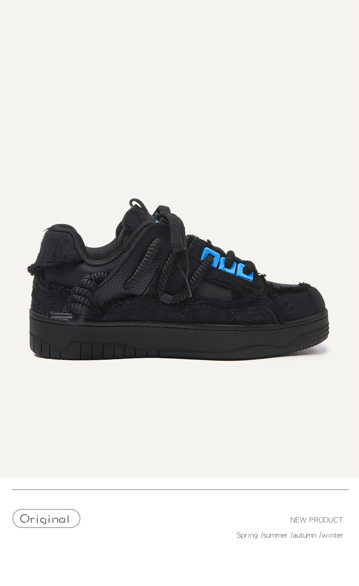 Black Warrior Jugend Sneaker Freizeit Schuhe Vielseitig_voghion.com