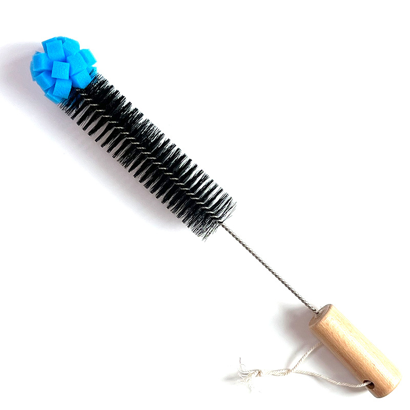 파란색 스펀지 병솔 3.5cm 직경