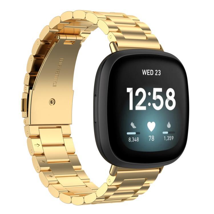 xDfind Tres pulseras metálicas rápidas para Fitbit Charge 6 / 5 / Fitbit Inspire 3 / Fit