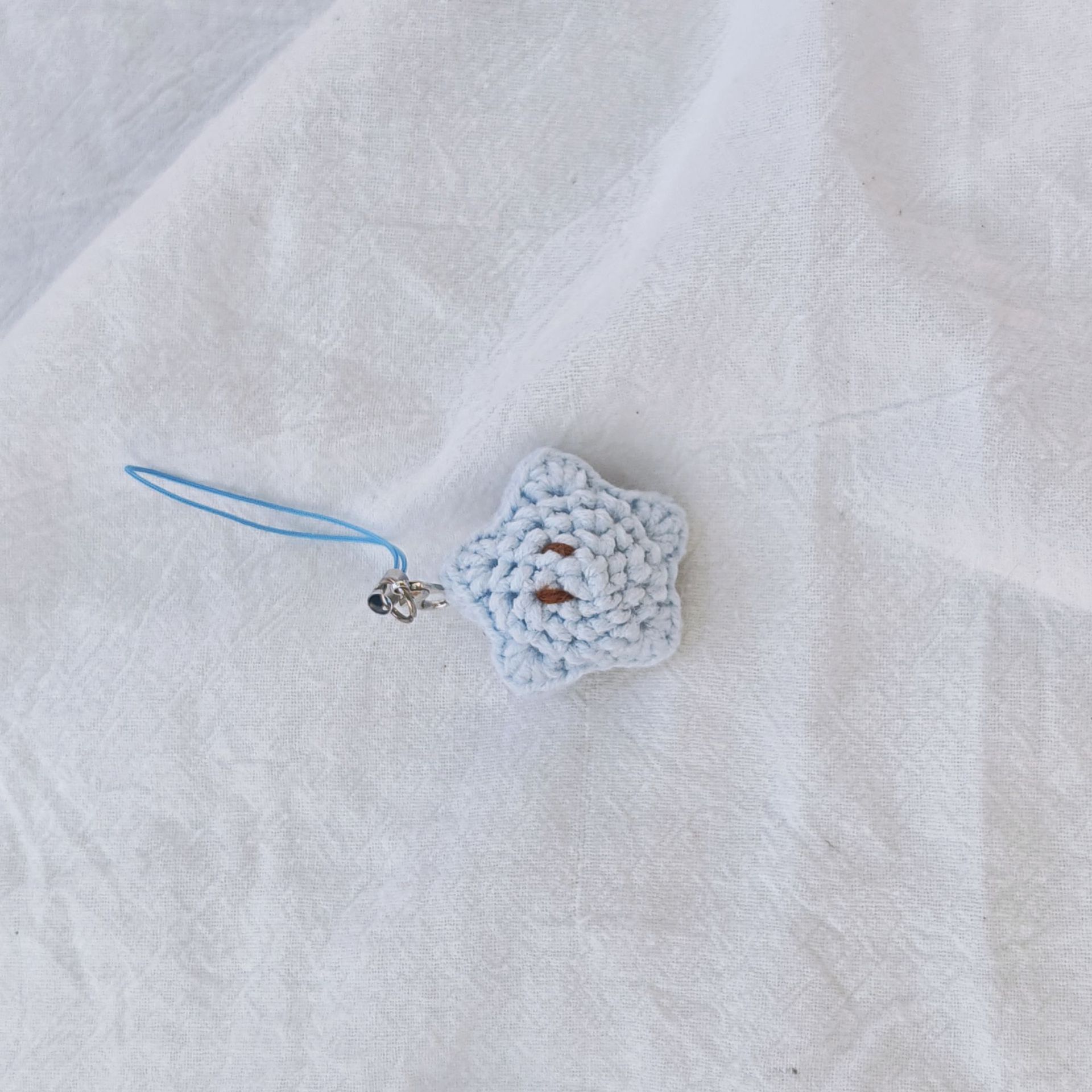 하늘색 작은 별 4cm