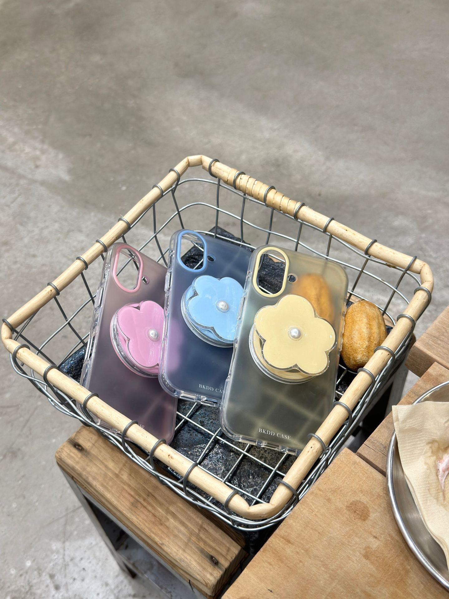 XH rosa transparente de una sola carcasa magnética