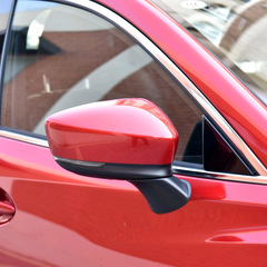 Suitable for 13-14 Mazda CX-5 CX5 rearview mirror cover carbon fiber pattern shell reversing mirror cover modified decoration