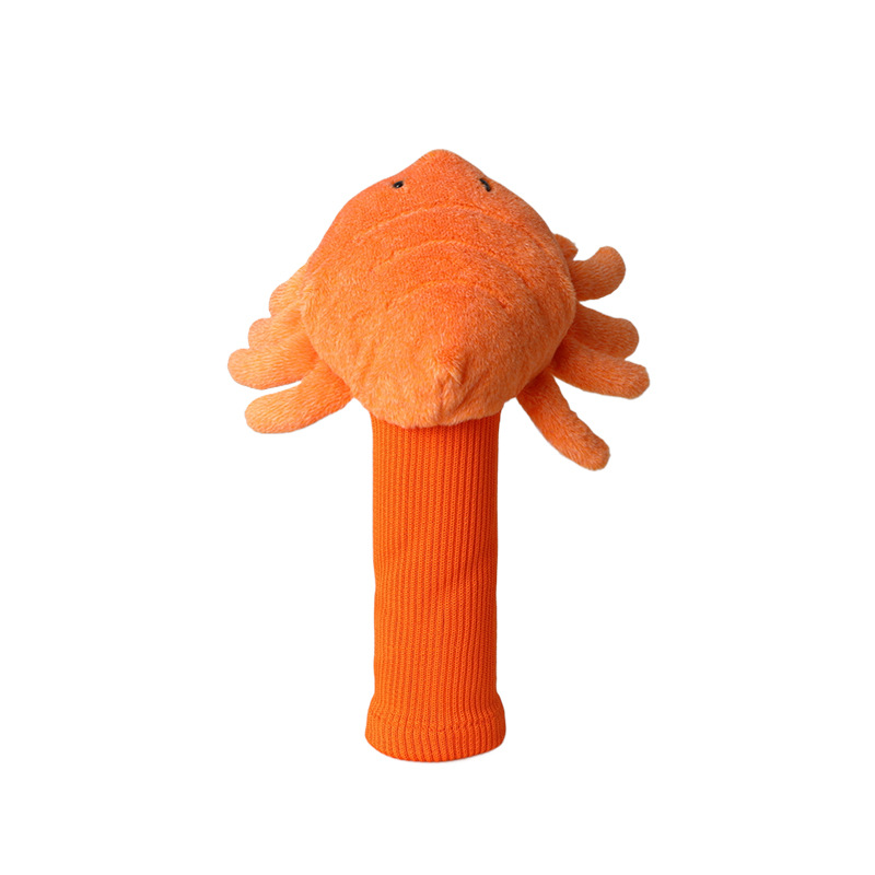 Funda de palo de muñeca de cangrejo transfronterizo, funda protectora, funda de bola, equipo de taco de relleno, barra de lana, suministros de golf