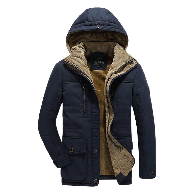 2024 зимняя новая мужская хлопчатобумажная одежда на открытом воздухе плюшевый бархатный теплый отдых