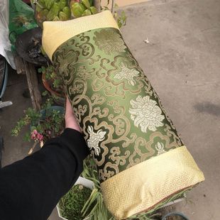 Sleeping Household Gold Nanmu Shafts Powder Pillow Square Pillow to Help Sleep