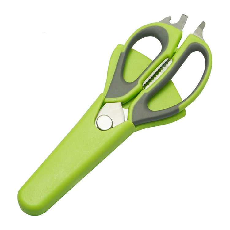 Powerful universal food scissors stainless steel