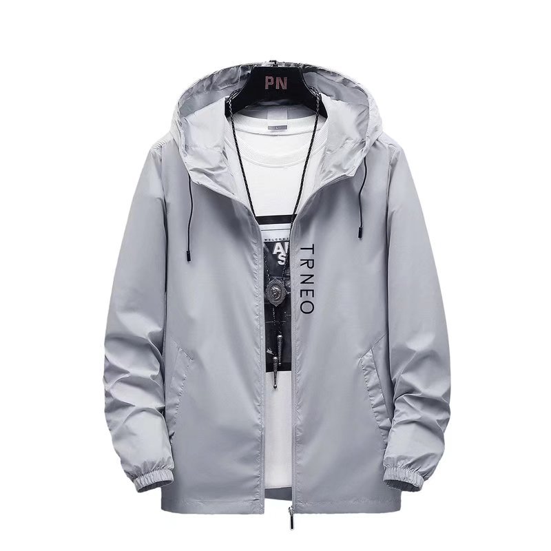 Chaqueta para hombre primavera y otoño 2022 nuevo estilo coreano de moda suelta casual versátil otoño e invierno con capucha chaqueta personalizada para hombres