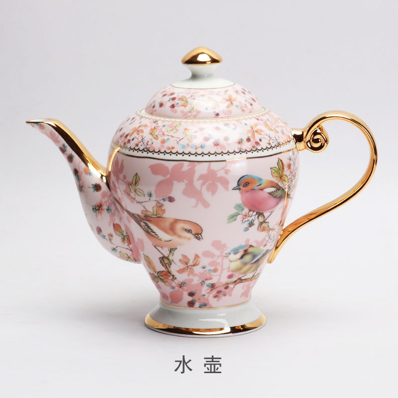 Exquisito hueso China taza de café y platillo de alta gama británica juego de té de la tarde traje de inauguración de la casa novias mano caja de regalo