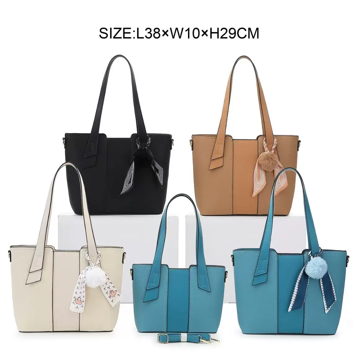 托特包新款潮流跨境女包大容量斜挎包百搭腋下通勤上班单肩包