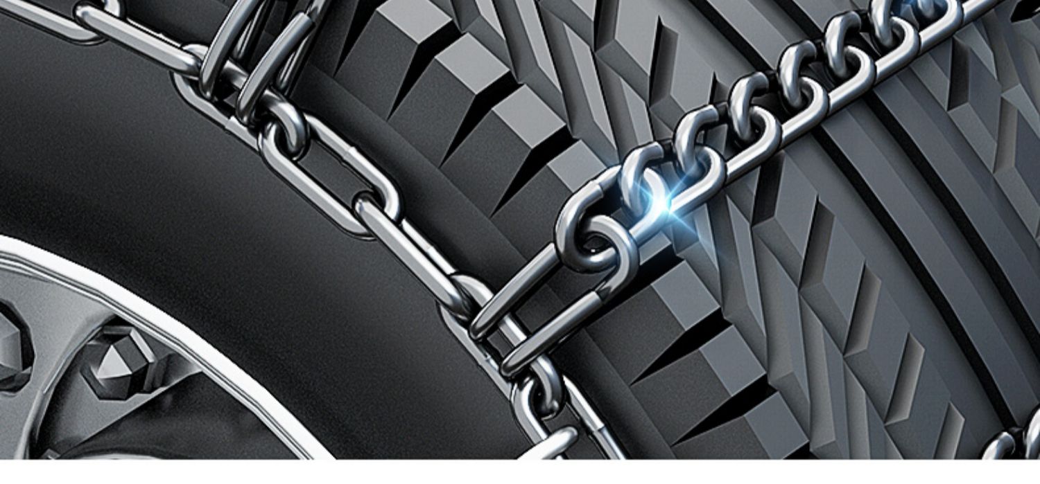 Truck Anti-Slip Chains - Heavy Duty, Ice/Snow Tire Chains