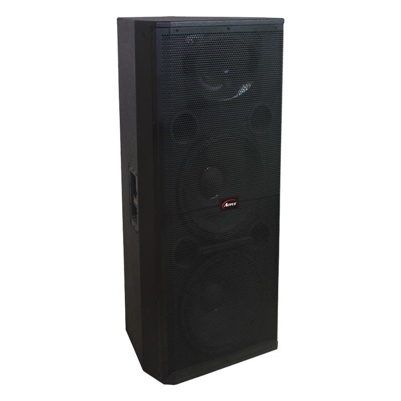 Altavoz profesional caja vacía altavoz de la etapa caja vacía doble 15 pulgadas de audio terminado de alta potencia Equipo de Rendimiento