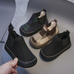 Children's sports shoes, high-top casual shoes with extra lining for warmth, baby shoes for babies 2022 winter new men and women's children's shoes, fashionable.