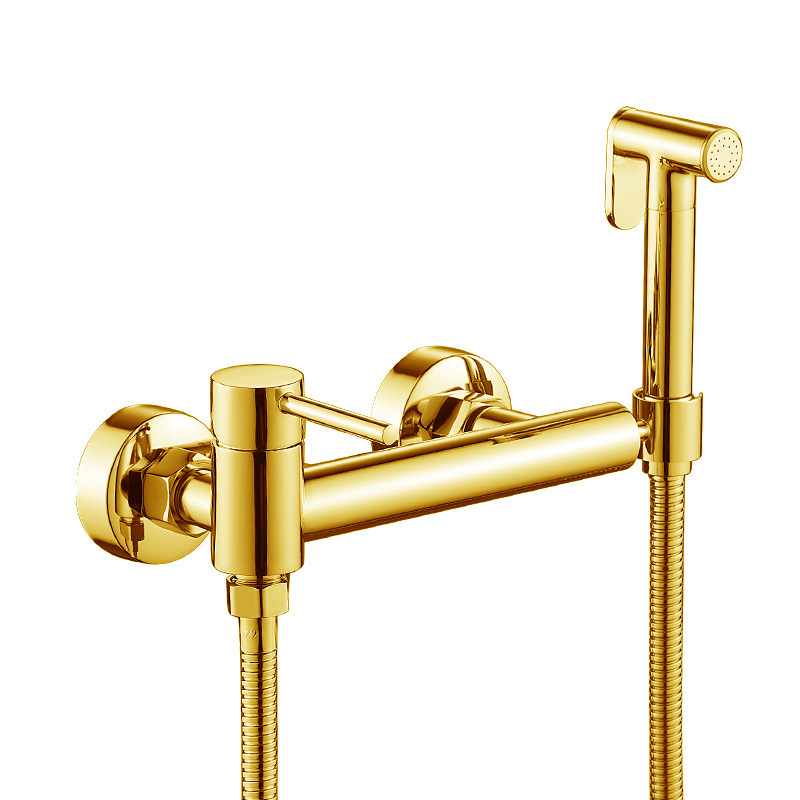 Hot and Cold Water Shower Bidet Faucet Mixer Flexible Bathroom Handheld Shatf Toilet Bidet Spray