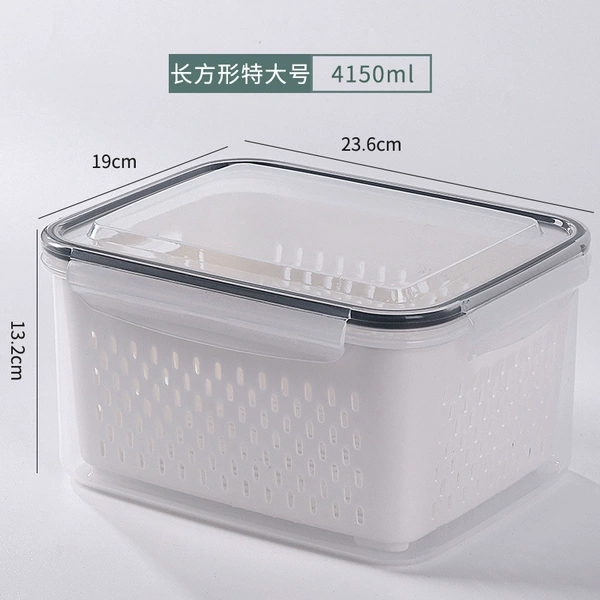 Rectangular drying rack, 4150 ml