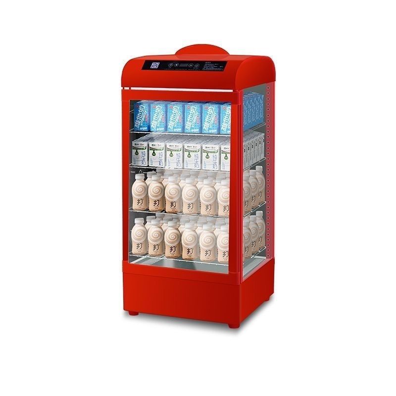 Winter Beverage Hot Drink Thermostatic Cabinet Commercial Automatic Heating Insulation Cabinet Small Milk Breakfast Soy Milk Hot Air Circulation