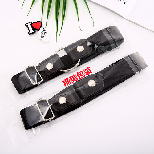 Lazy person's waistband invisible invisible versatile Insta style elastic band women's holeless belt jeans pants belt