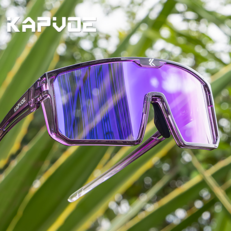 Gafas de Ciclismo Deportivo de TR90 con Protección UV y Marco Completo para Deportes al Aire Libre