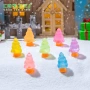 雪景景观微缩夜光配件