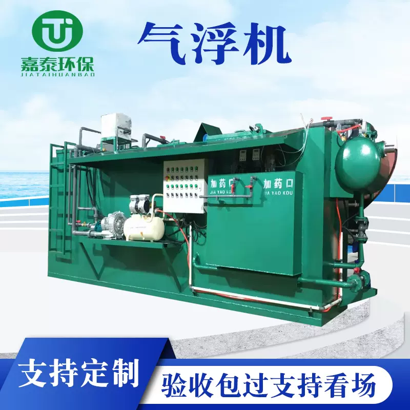 气浮机刮渣机污水处理电解絮凝处理 气浮沉淀一体化设备