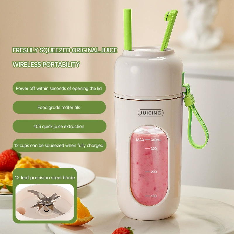 JUICER cross -border juicer portable wireless charging juice cup Student multi -functional fruit juice