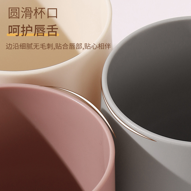 简约洗漱杯情侣漱口杯家用加厚刷牙杯子创意牙缸杯牙刷杯|undefined