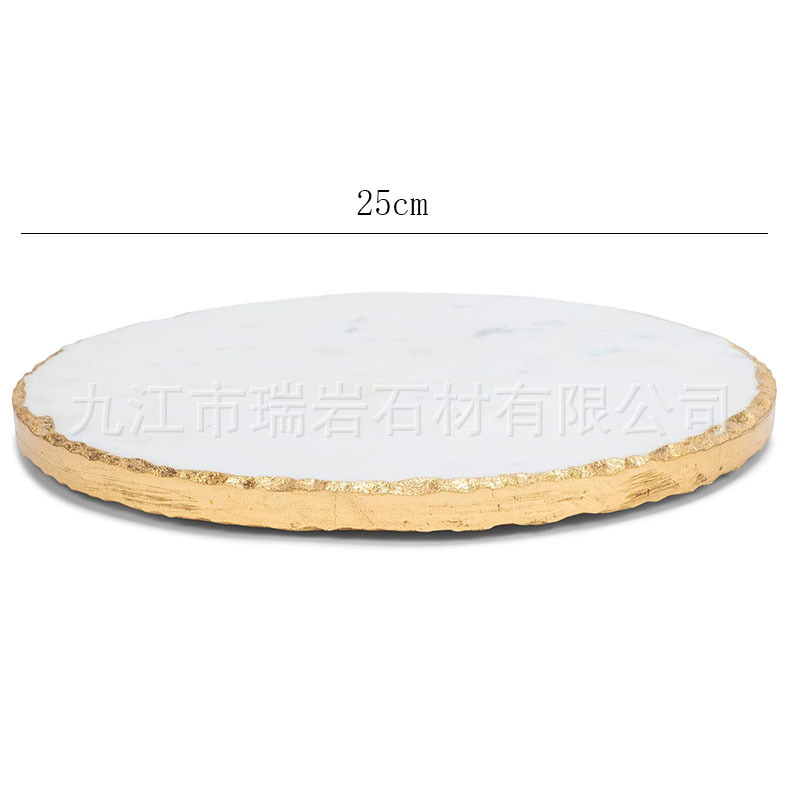 Nueva paleta de lujo ligera de mármol natural Phnom Penh Hotel Home Baño almacenamiento Aromaterapia Dispuesto al por mayor