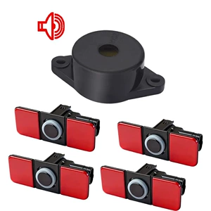 The Erlangshen reverse radar with 4 rear sensors emits a sound like the original and features high-precision ultrasonic detection