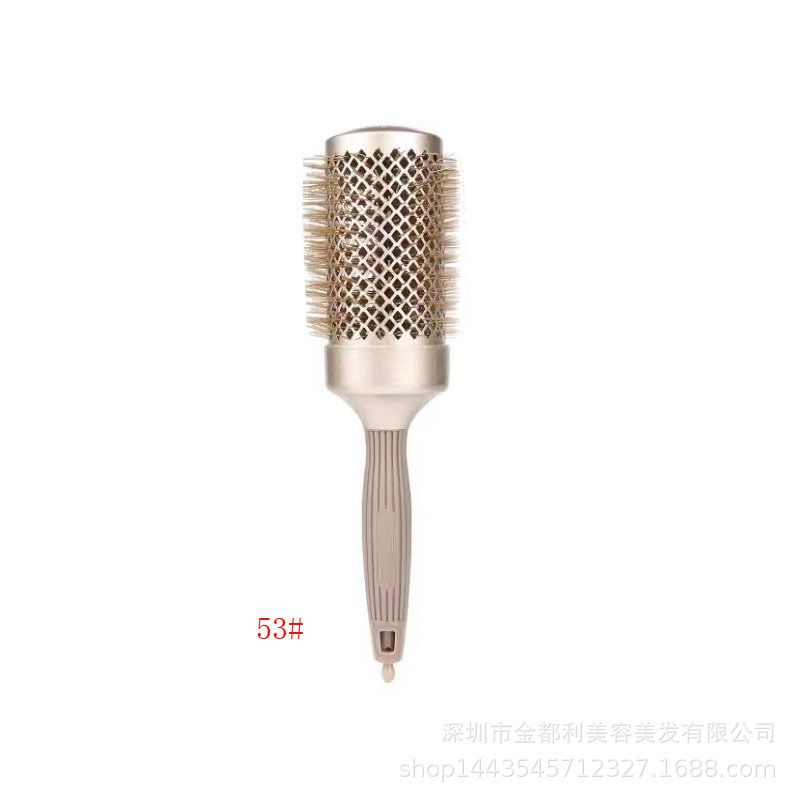 陶磁器のアルミニウム管のローラーはナイロンの針のカールを櫛にします。|undefined